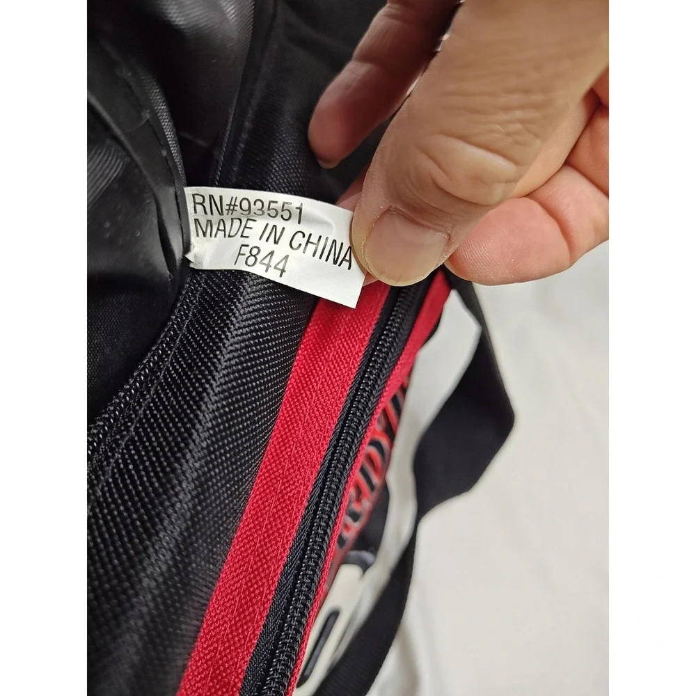 Vintage Dale Earnhardt Jr #8 Authentic NASCAR Racing Black Red Travel Duffel Bag